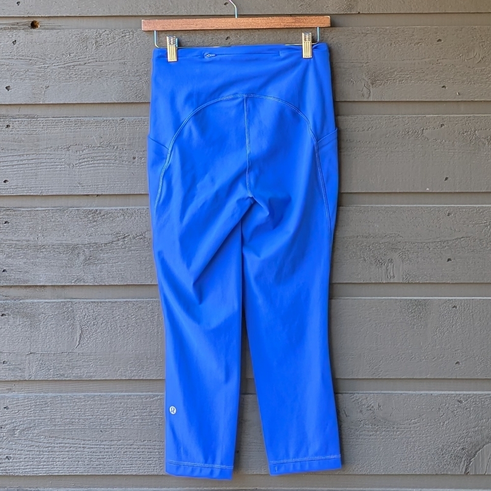 Lululemon Swift Speed High-Rise Crop 21" Blazer Blue Tone Size 6 - Picture 7 of 13